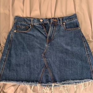 Denim skirt